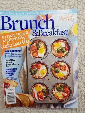 Better Homes and Gardens Brunch & Breakfast Magazine 2015 2nd Printing Recipes